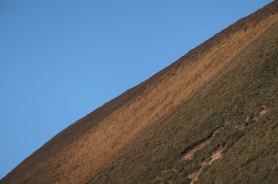 hillside and sky